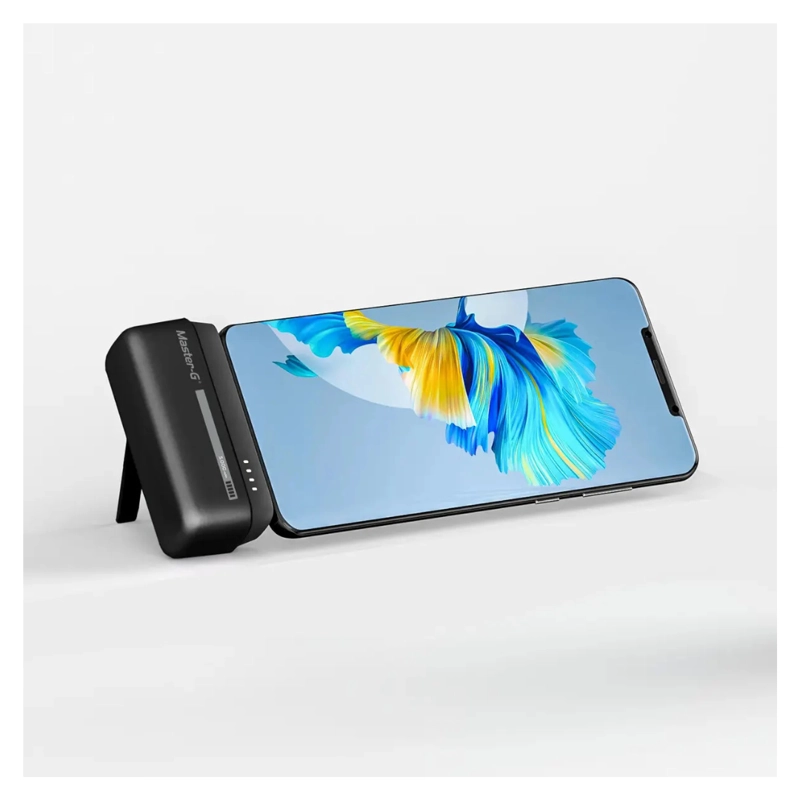 MINI POWER BANK MASTER-G PORTABLE 5000MAH EN COLOR NEGRO UCP5PDCB - 4