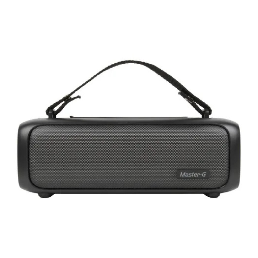 PARLANTE PORTATIL BLUETOOTH MASTER-G GBOOM 2X2 EN COLOR NEGRO - 2