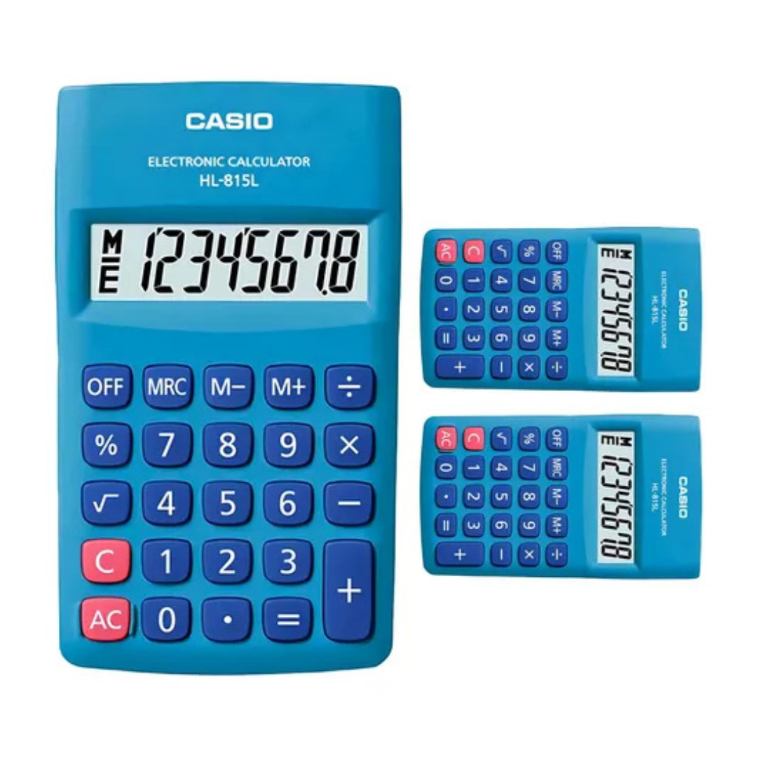 CALCULADORA CASIO HL-815L-BU - 3