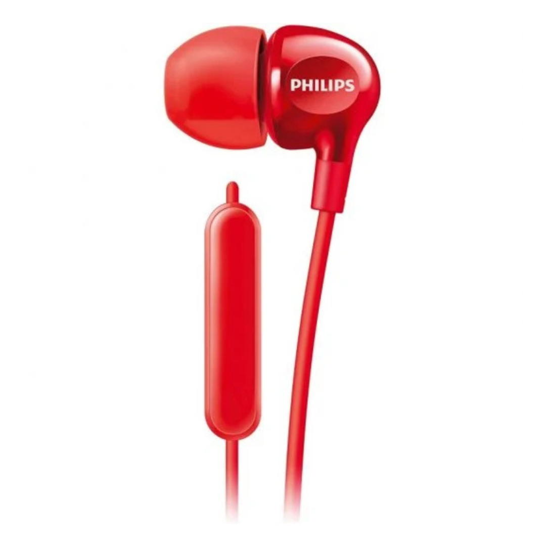 AUDIFONOS MANOS LIBRES PHILIPS UPBEAT SHE3555RD/00  EN COLOR ROJO - 3