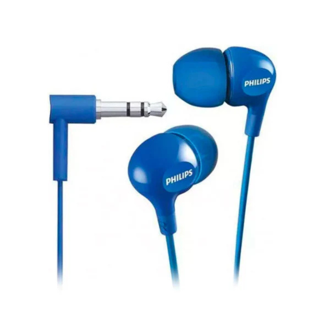 AUDIFONOS MANOS LIBRES PHILIPS UPBEAT SHE3555BL/00 AZUL - 2