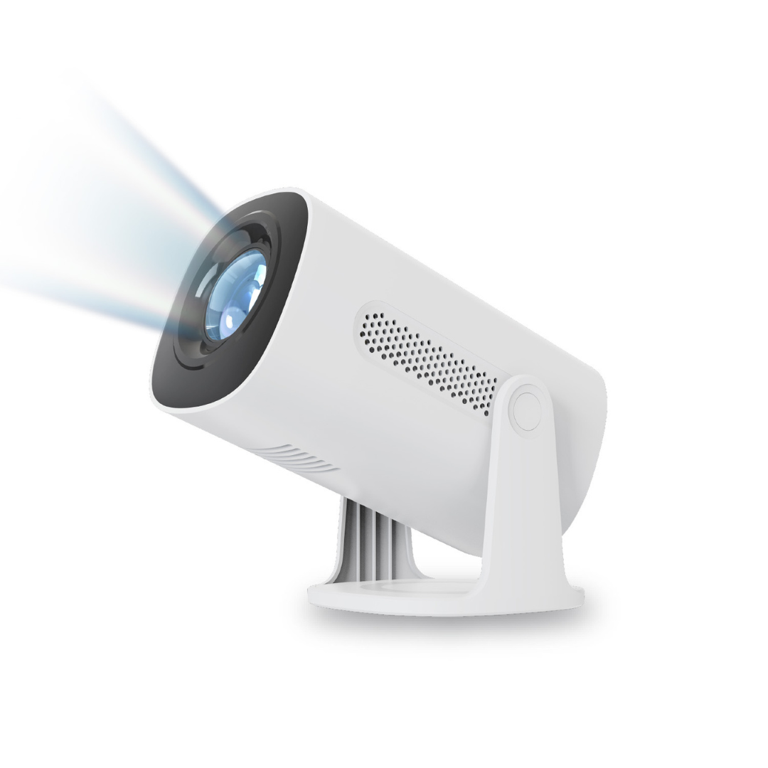 PROYECTOR WIRELESS MICROLAB SMART TUBE 4K WIFI 09396 EN COLOR BLANCO - 2