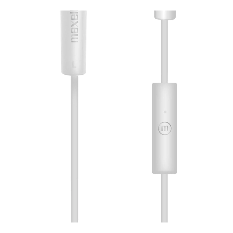 AUDIFONOS MANOS LIBRES MAXELL MAXBUDS EB-MIC  EN COLOR BLANCO - 2
