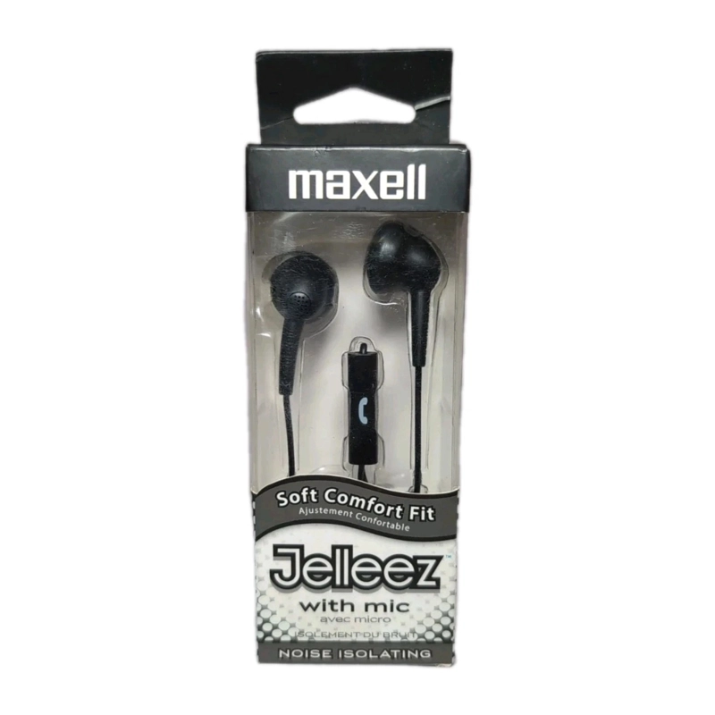 AUDIFONOS MANOS LIBRES MAXELL JELLEEZ JELM-BK EN COLOR NEGRO - 1