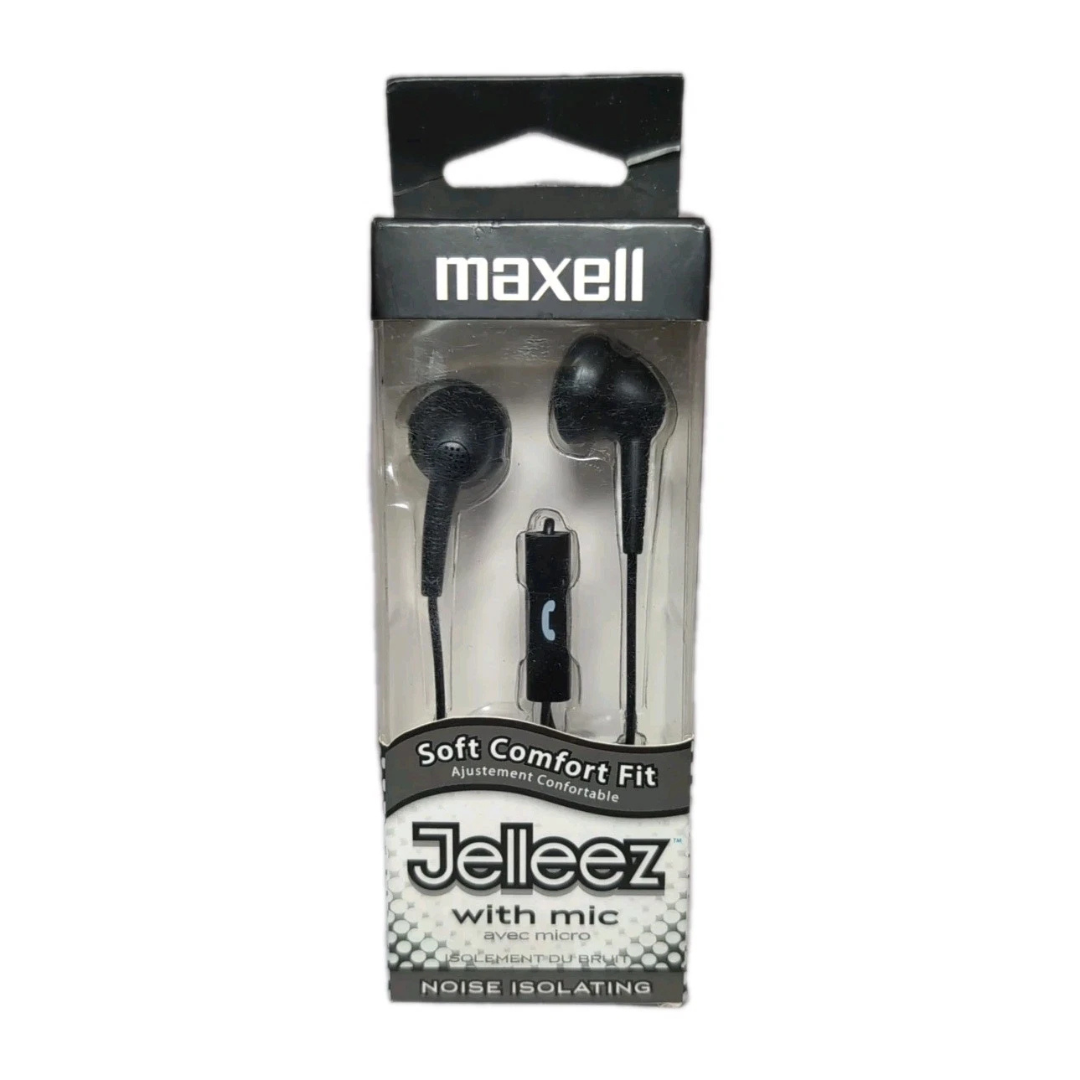 AUDIFONOS MANOS LIBRES MAXELL JELLEEZ JELM-BK EN COLOR NEGRO - 1