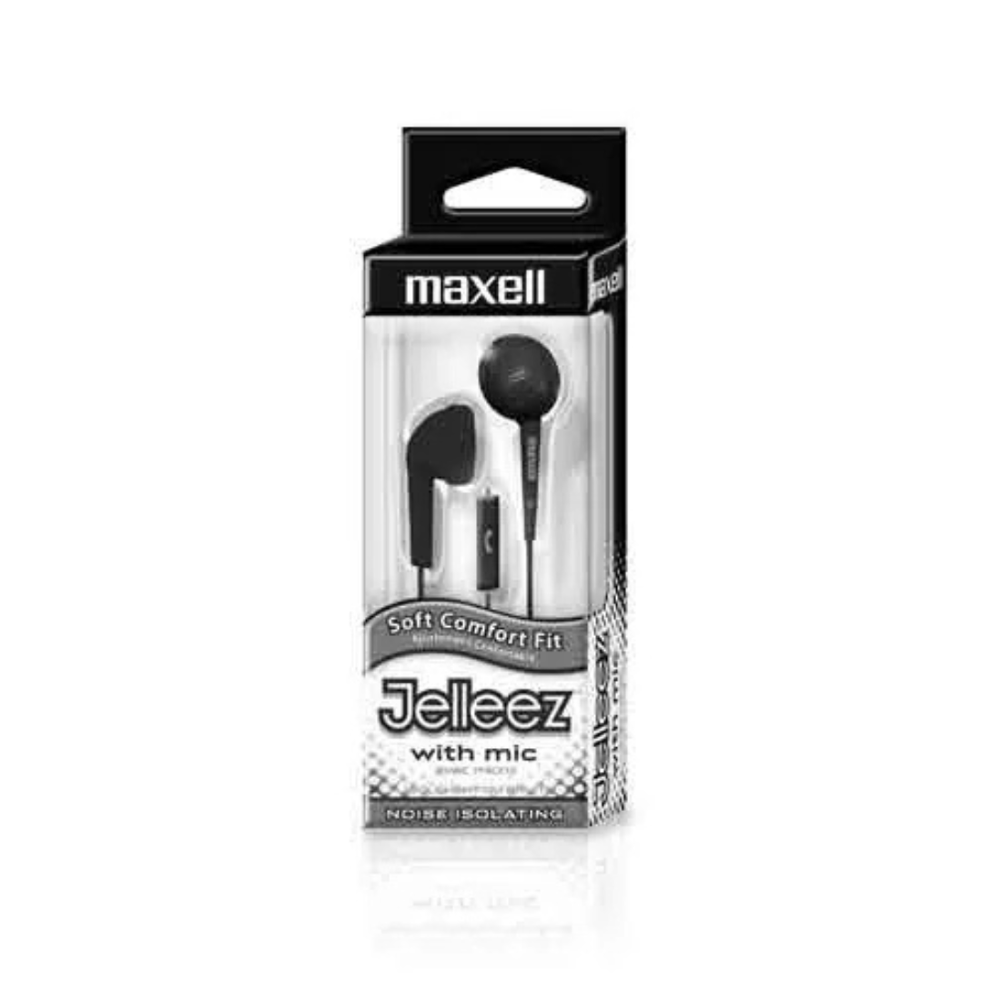 AUDIFONOS MANOS LIBRES MAXELL JELLEEZ JELM-BK EN COLOR NEGRO - 3