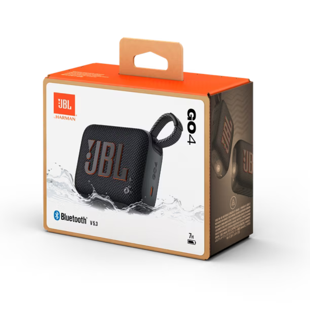 PARLANTE PORTATIL JBL BLUETOOTH GO4 EN COLOR NEGRO - 3