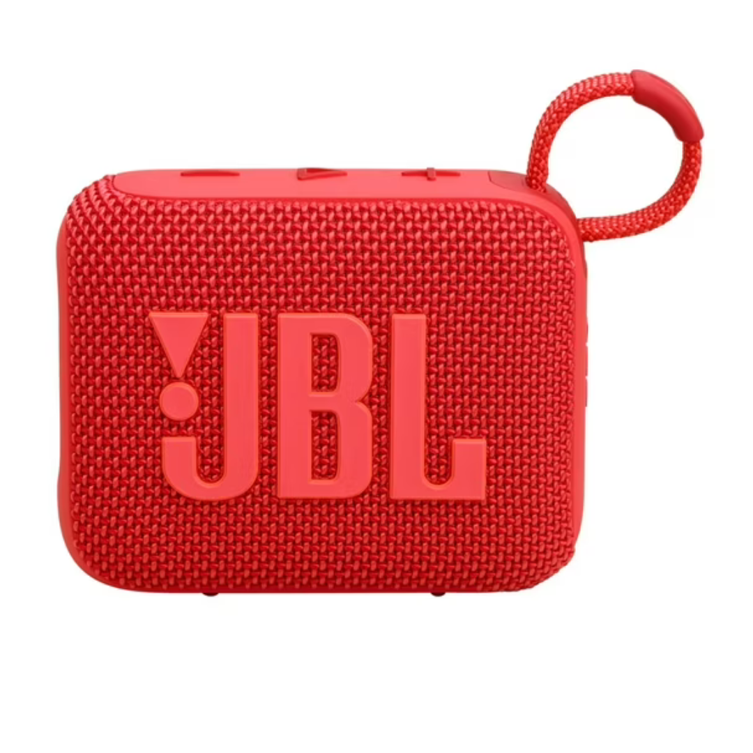 PARLANTE PORTATIL JBL BLUETOOTH GO4 EN COLOR ROJO - 1