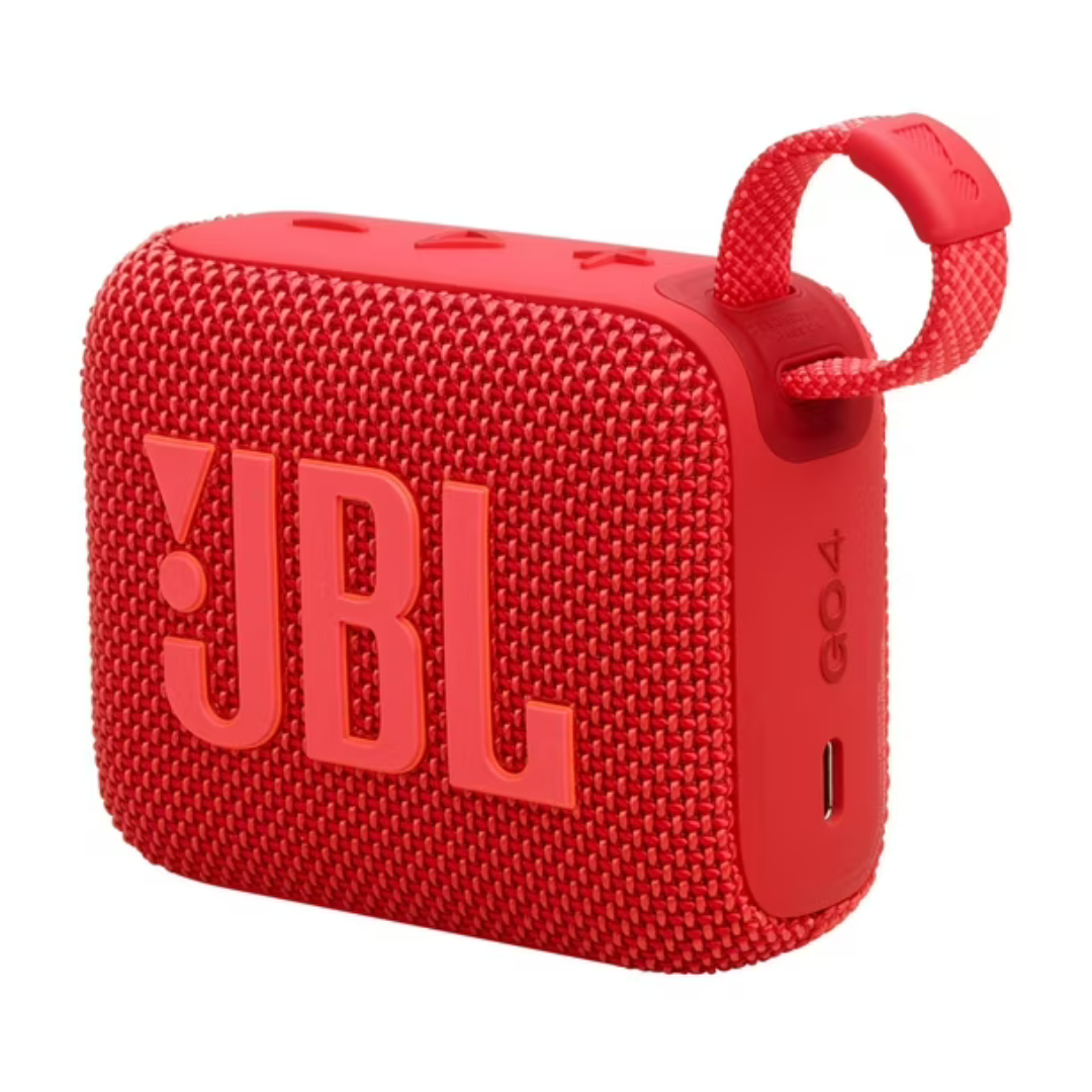 PARLANTE PORTATIL JBL BLUETOOTH GO4 EN COLOR ROJO - 3