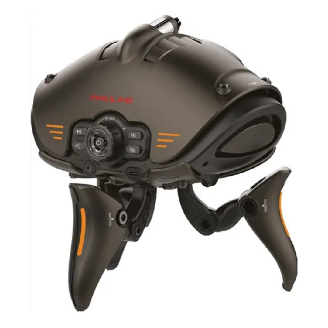PARLANTE PORTATIL PROLINE V3NOM BLUETOOTH EN COLOR NEGRO - 1
