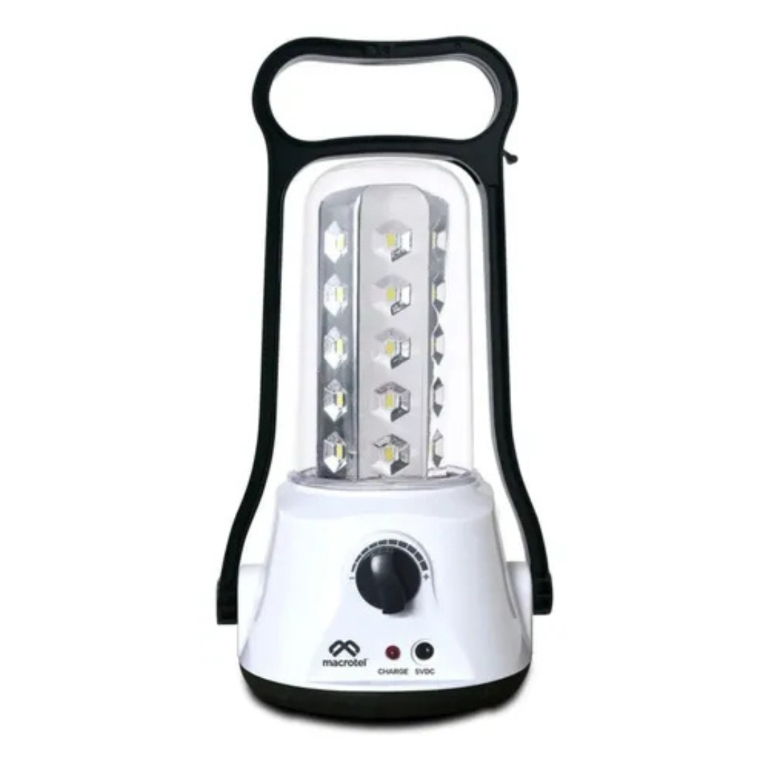LAMPARA DE EMERGENCIA MACROTEL MS-5300 35 LED EN COLOR BLANCO - 2