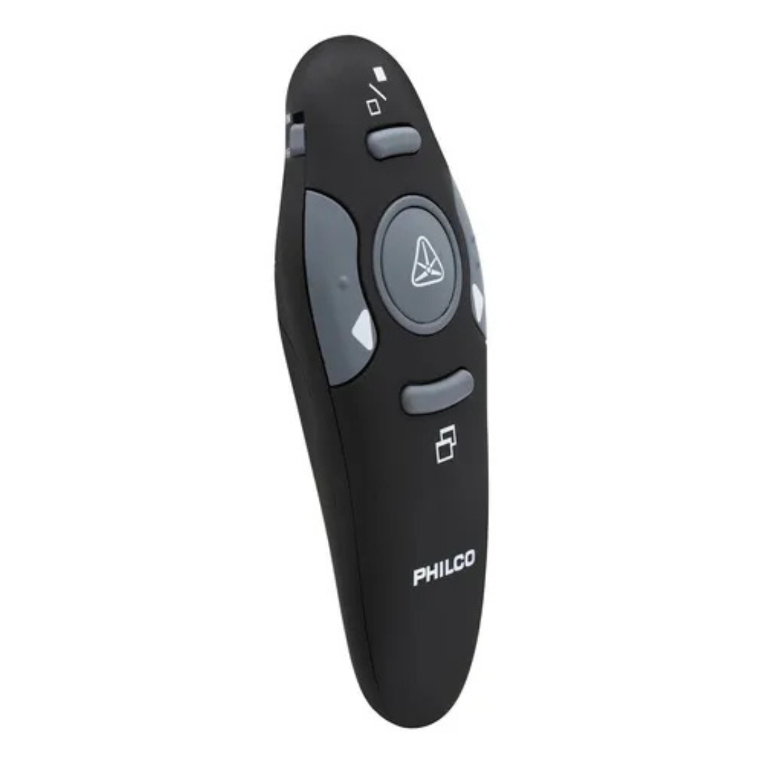 PESENTADOR PUNTERO LASER USB PHILCO 00300 EN COLOR NEGRO - 2