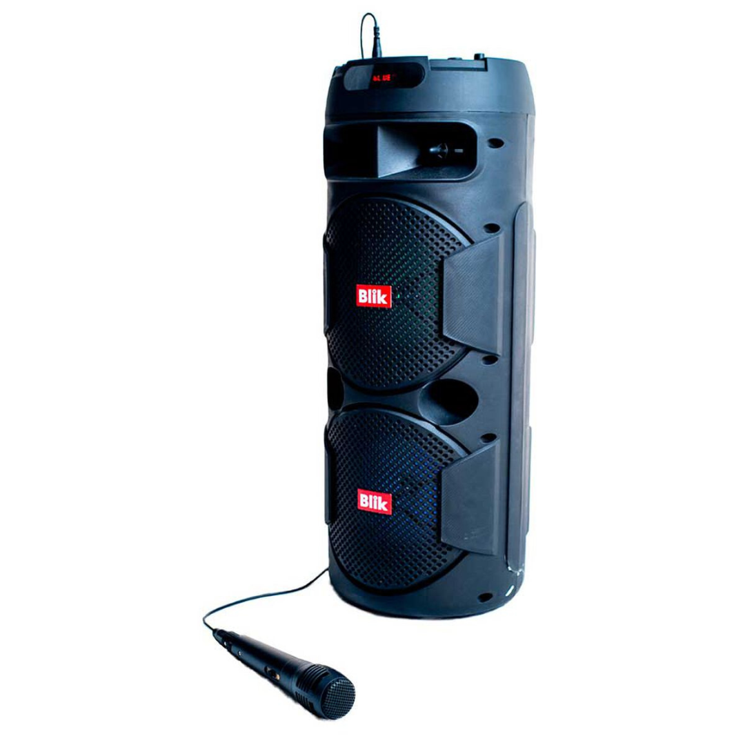 PARLANTE PORTATIL TWS BLIK SCREAMER 3 + MICROFONO BLUETOOTH - 2