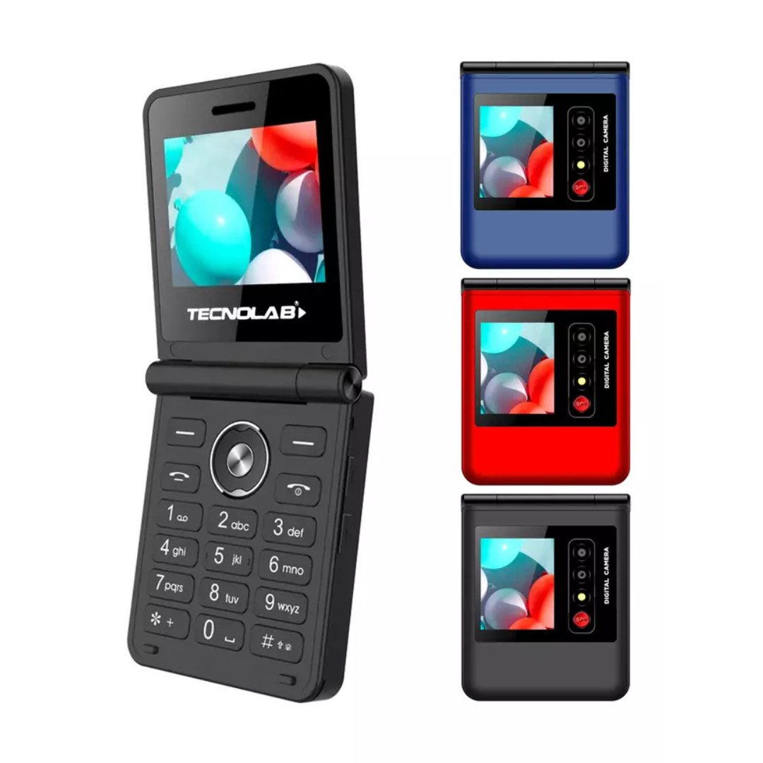 TELEFONO MOVIL PARA DULTO MAYOR TECNOLAB TL709BL AZUL - 3