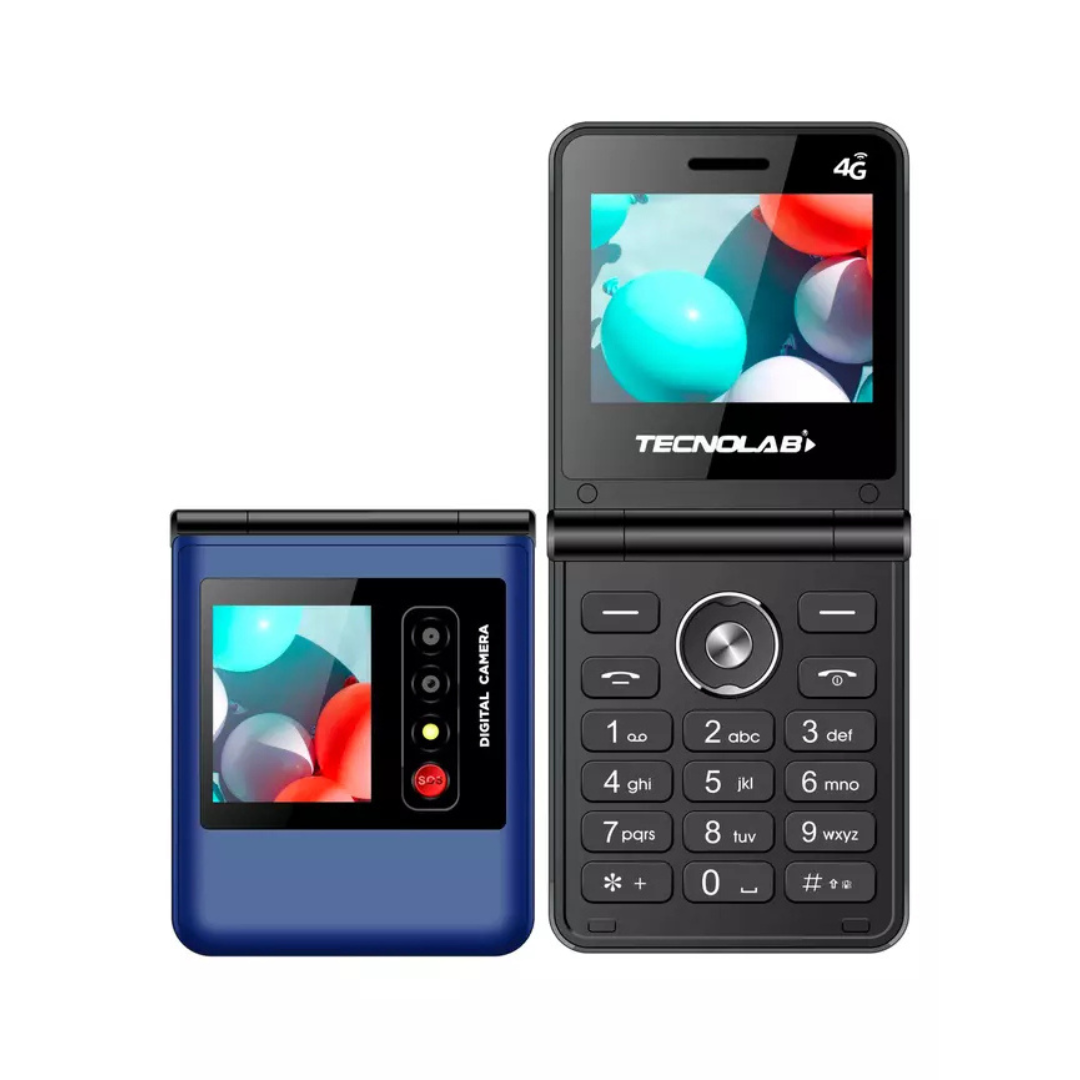 TELEFONO MOVIL PARA DULTO MAYOR TECNOLAB TL709BL AZUL - 1