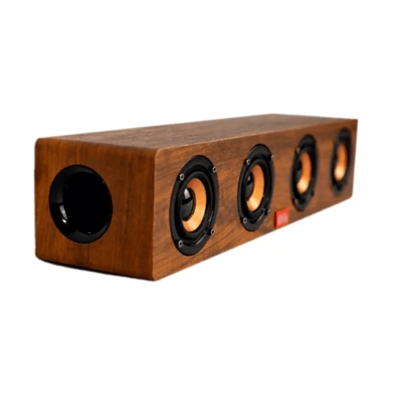 PARLANTE BLIK ROCKWOOD PORTATIL CON BLUETOOTH MADERA - 2