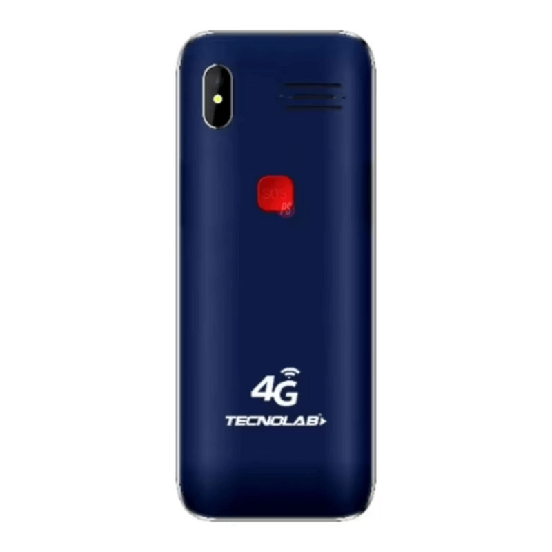 CELULAR SENIOR TECNOLAB TL487 TELEFONO ADULTO MAYOR AZUL - 2