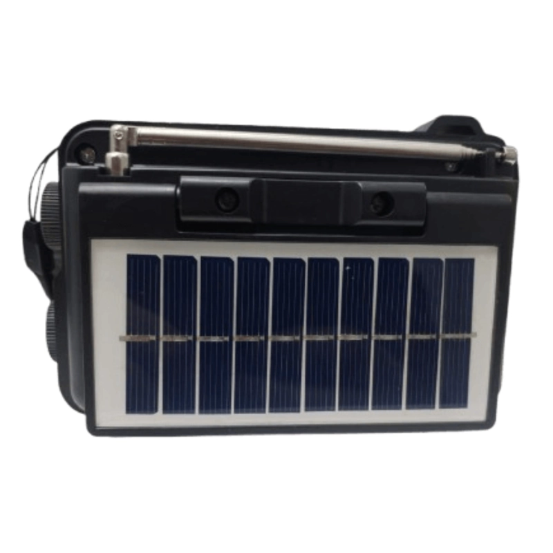 RADIO PORTATIL SOLAR TECNOLAB RADIOSAFE45 TL653BK NEGRO - 1