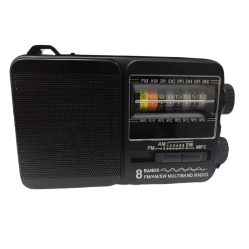 RADIO PORTATIL SOLAR TECNOLAB RADIOSAFE45 TL653BK NEGRO - 2