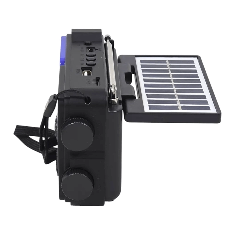 RADIO PORTATIL SOLAR TECNOLAB RADIOSAFE45 TL653BL AZUL - 3