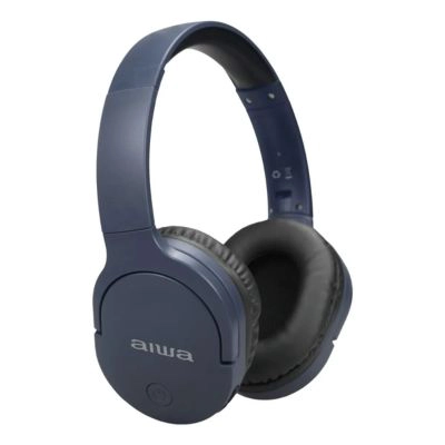 AUDIFONOS AIWA ON-EAR BLUETOOTH MICROFONO AWK11U - VC COLOR AZUL - 1
