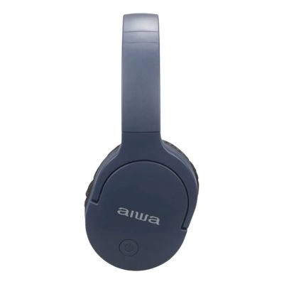 AUDIFONOS AIWA ON-EAR BLUETOOTH MICROFONO AWK11U - VC COLOR AZUL - 2