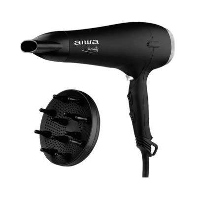 SECADOR DE PELO AIWA PROFESIONAL COLOR NEGRO AW-THA2203 - 3