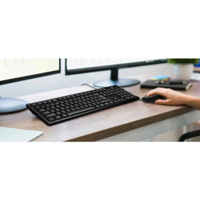KIT TECLADO Y MOUSE GENIUS USB KM-100SE ESPAÑOL MOUSE NEGRO TECLADO NEGRO - 3
