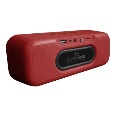PARLANTE BLUETOOTH MLAB EXTREM BASS TWS 8908 COLOR ROJO - 3