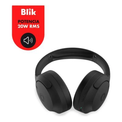 AUDIFONOS BLUETOOTH BLIK ESSENCE600 COLOR NEGRO - 2