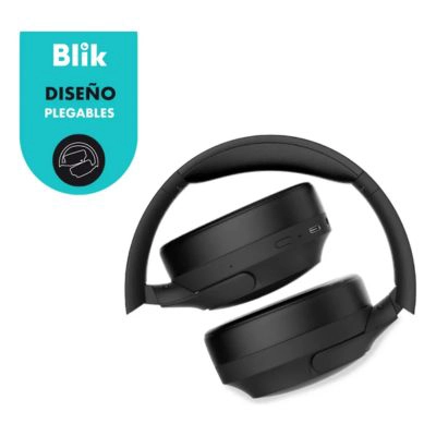 AUDIFONOS BLUETOOTH BLIK ESSENCE600 COLOR NEGRO - 4