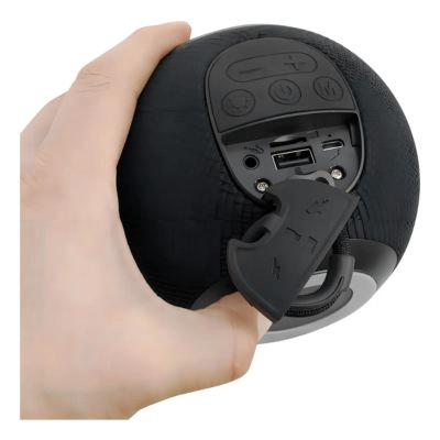 PARLANTE MLAB SPHERE BASS 9299 TWS BLUETOOTH FM USB NEGRO - 2