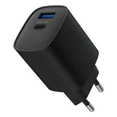 CARGADOR PORTATIL CARGA RAPIDA 45W + CABLE USB-C MASTER-G COLOR NEGRO - 4