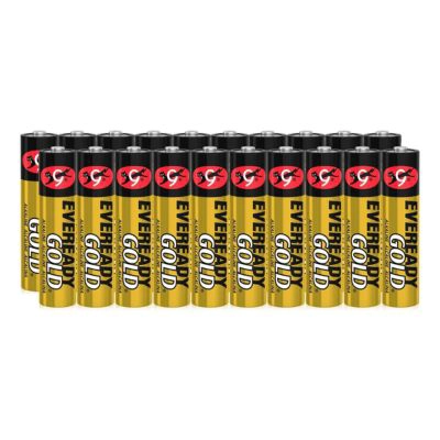 PILA AA EVEREADY GOLD ALCALINA CILINDRICA - PACK DE 20 UNIDADES - 2