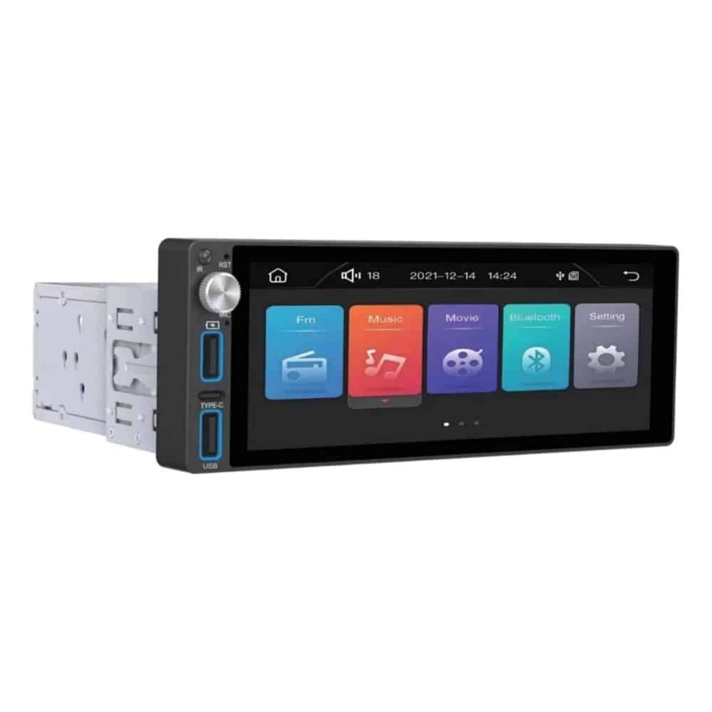 RADIO AUTO ANDROID 1 DIN AIWA AW-A485BT: ¡INCREIBLE! TRANSFORMA TU CONDUCCION - 1