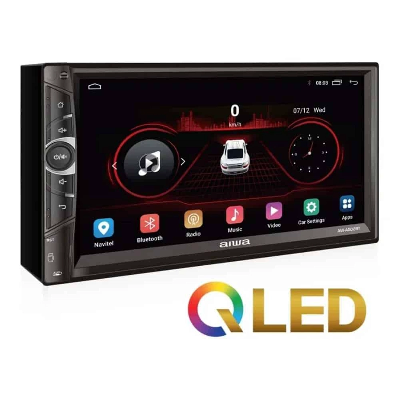 RADIO AUTO 2 DIN ANDROID AIWA AWA502BT: POTENCIA Y HD EN 7 PULGADAS INCREIBLE - 4