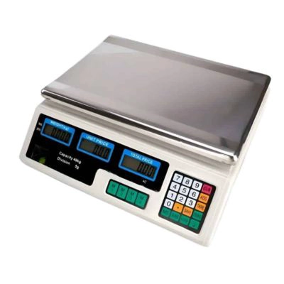 BALANZA PESA DIGITAL 40KG CON BANDEJA - 1