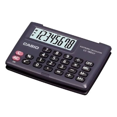 CALCULADORA PORTATIL CASIO LC-160LV COLOR NEGRO - 2