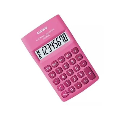 CALCULADORA CASIO DE BOLSILLO 8 DIGITOS ROSADO HL-815L COLOR ROSADO - 2