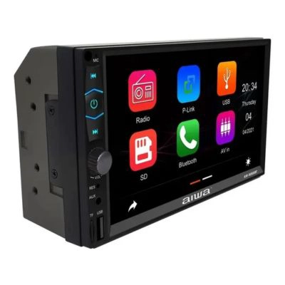 RADIO AUTO 2 DIN MIRRORLINK TOUCH DE 7'' AIWA AW-W880BT - 1
