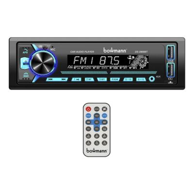 RADIO AUTO 1 DIN BOWMANN BLUETOOTH USB SD AUX MP3 DS-2900BT - 2