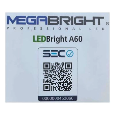 AMPOLLETA LED E27 MEGABRIGHT A60 9W LUZ FRIA - 3
