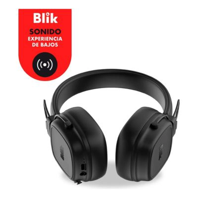 AUDIFONOS BLUETOOTH BLIK FEEL250 20HRS COLOR NEGRO - 2