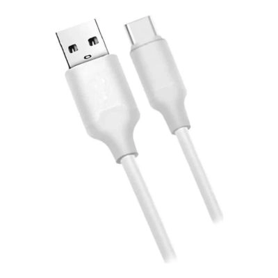 CARGADOR RAPIDO DE PARED TECNOLAB CON QC 3.0 Y CABLE USB-A A USB-C BLANCO - 3