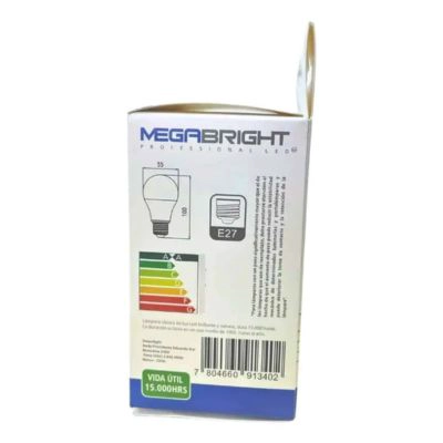AMPOLLETA MEGABRIGHT LED BRIGHT A55 LUZ CALIDA - 3