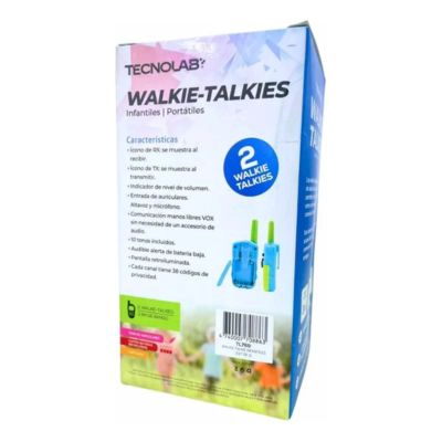 WALKIE TALKIES DE JUEGO PARA NIÑOS TECNOLAB TL769 - 2