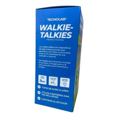 WALKIE TALKIES DE JUEGO PARA NIÑOS TECNOLAB TL769 - 3