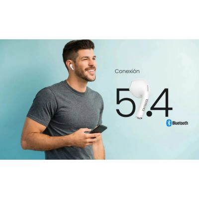 AUDIFONOS BLUETOOTH AIWA CON FUNCION TWS AWTWSG100W BLANCO - 3