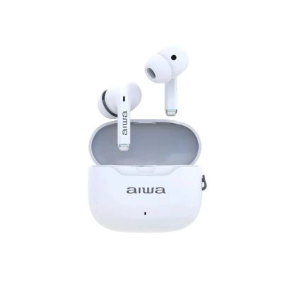 AUDIFONOS BLUETOOTH AIWA AWTWSG50ANCW BLANCO - 2