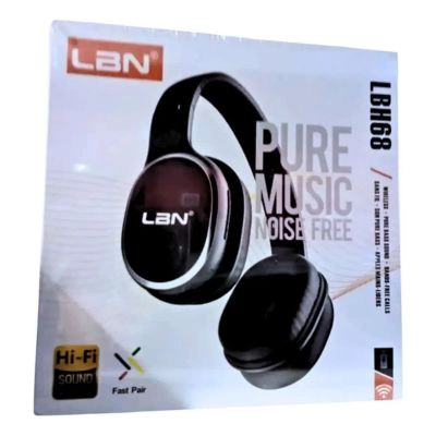 AUDIFONO INALAMBRICO BLUETOOTH LBN LBH68 NEGRO - 5